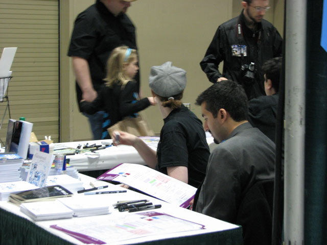 Kristofer Straub, Mary Cagle, Scott Kurtz